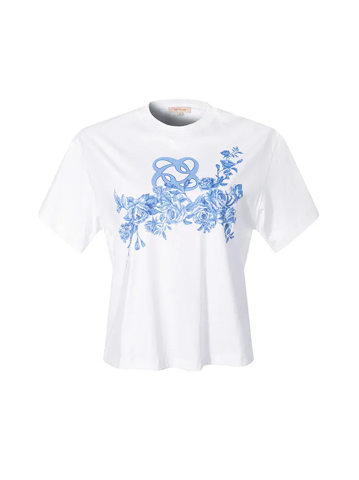 Unique prints t-shirt - L