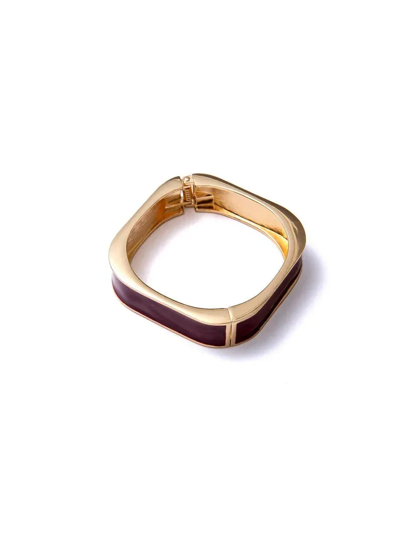 Burgundy Luxe Bangle - FREE
