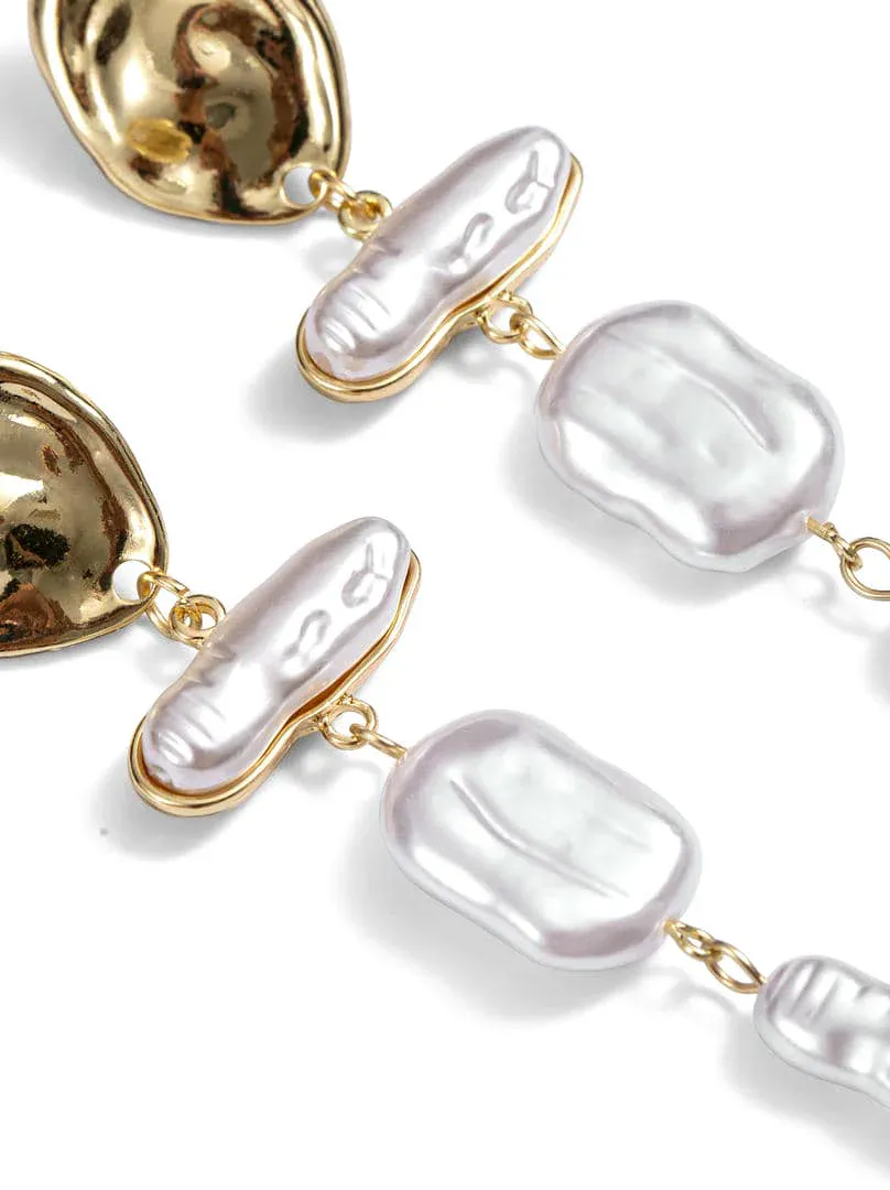 Pearl Drop Earrings - FREE