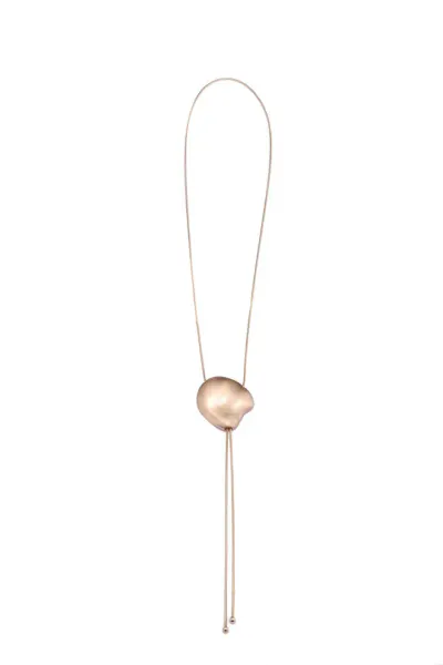 Long Gold Tone Necklace - FREE