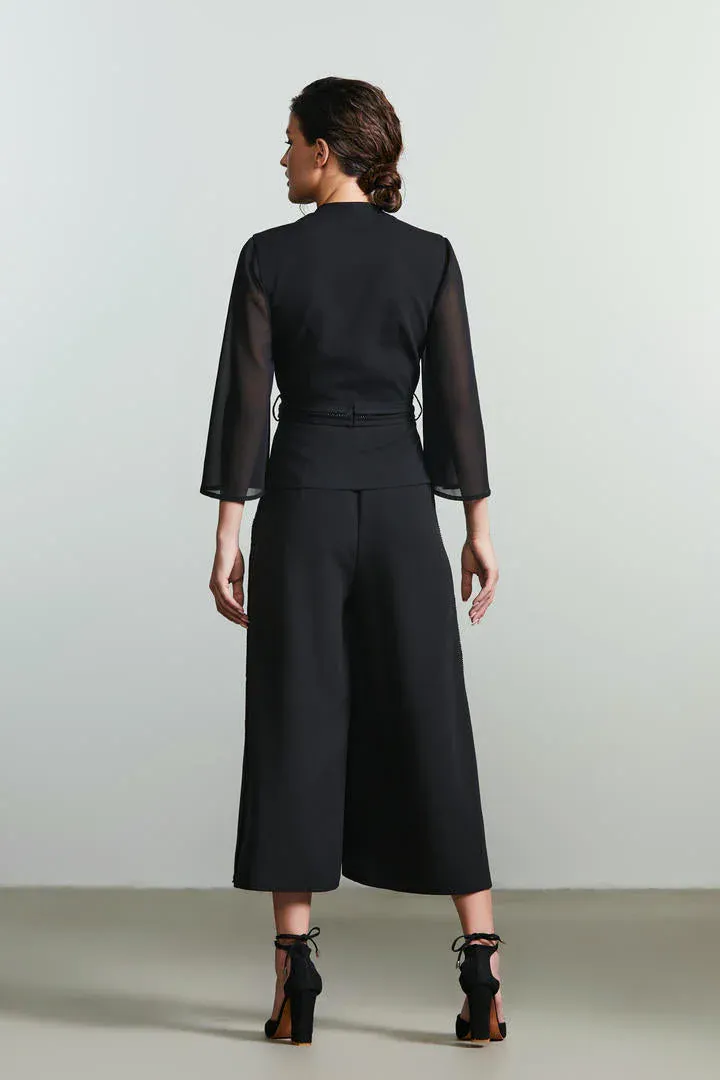 Culottes embellished Pants - L