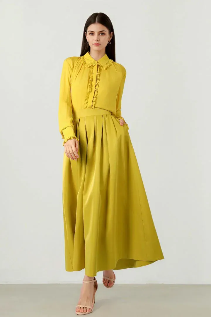 Olive Relaxed Top - L