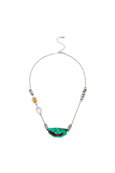 Multi color stones necklace - FREE